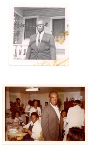 Samuel Ewing, Sr., Mama Browns brother. The bottom photo is dated January 1978.  