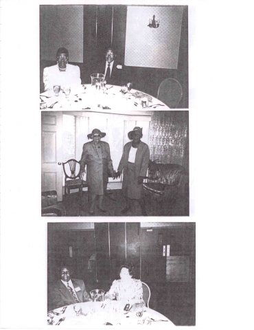 Top Photo: Ethel Lee (Brown) Thompson with her husband, Clarence Thompson; Bottom photo: William Buster Brown, Jr. and his wife, Carmen Martinez.