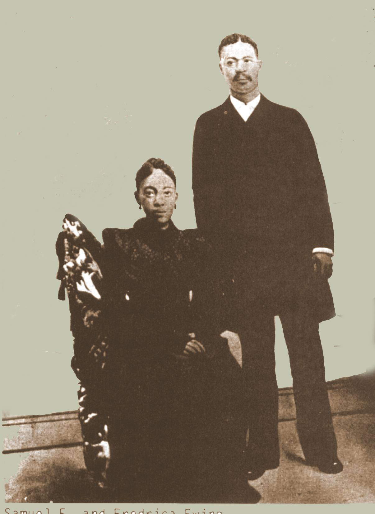 Rev. Samuel E. Ewing and Fredrica Ewing - parents of Anna 
